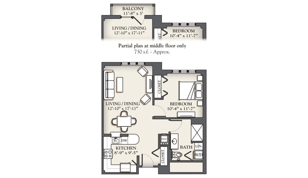 B2 One Bedroom