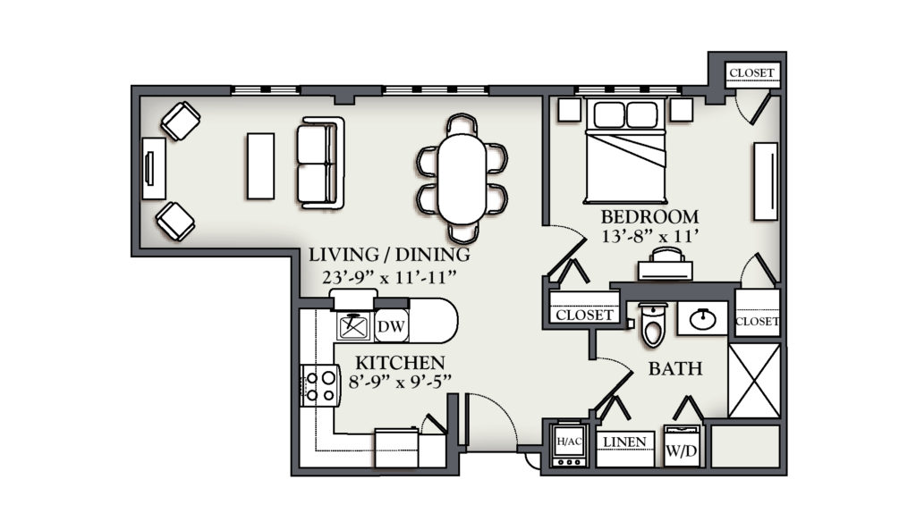 B5 One Bedroom