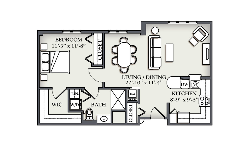 B8 One Bedroom