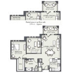 C4 One Bedroom + Den