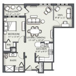 C5 One Bedroom + Den