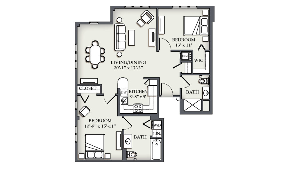 D4 Two Bedroom