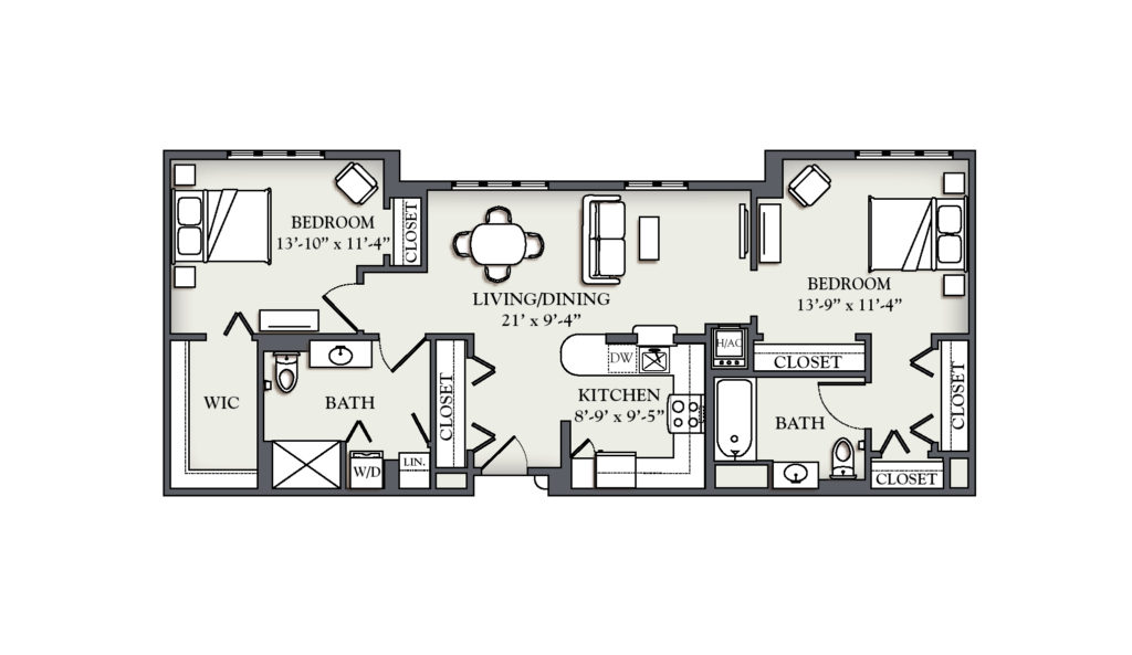 D5 Two Bedroom