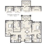 E2 Two Bedroom + Den