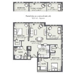 E3 Two Bedroom + Den