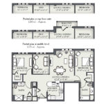 E5 Two Bedroom + Den