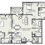 F3 Two Bedroom + Den