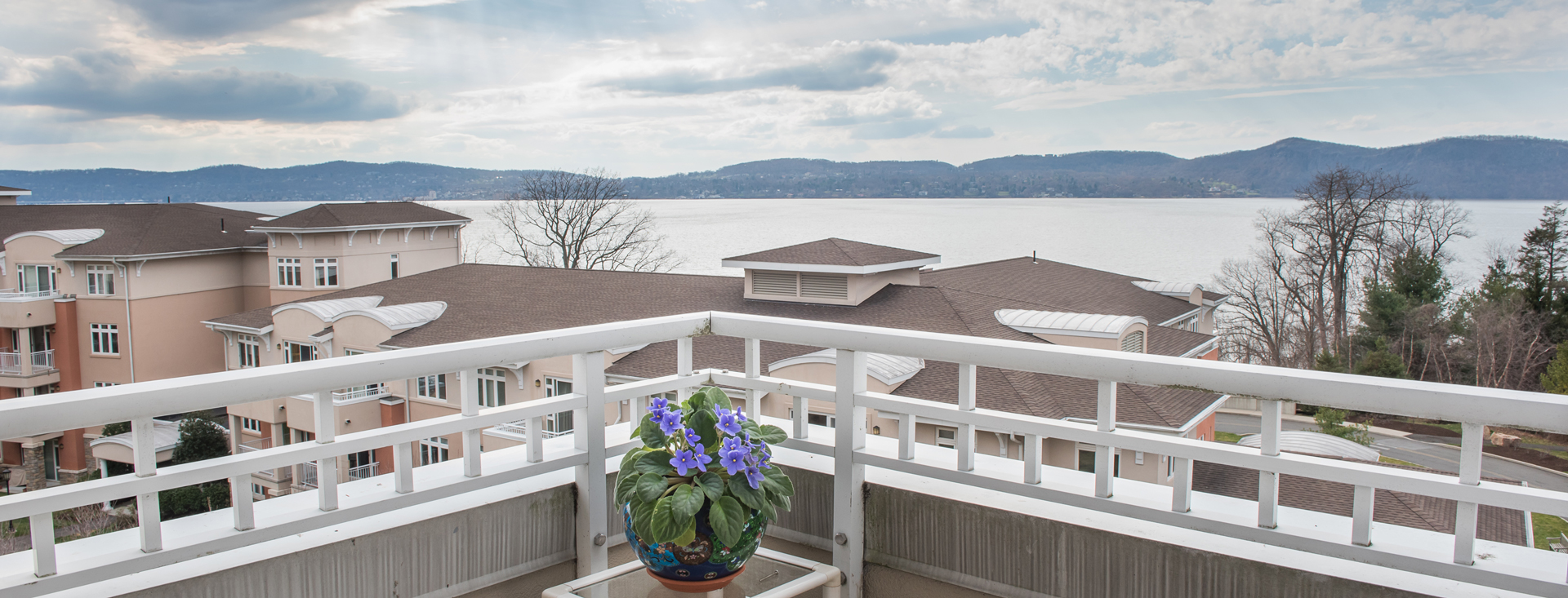 View of the Hudson River from an Independent Living apartment